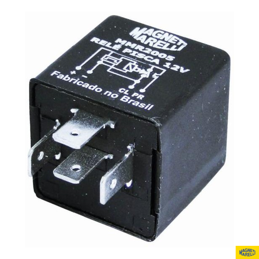 Relé de Pisca 12V - Magneti Marelli - MMR2005