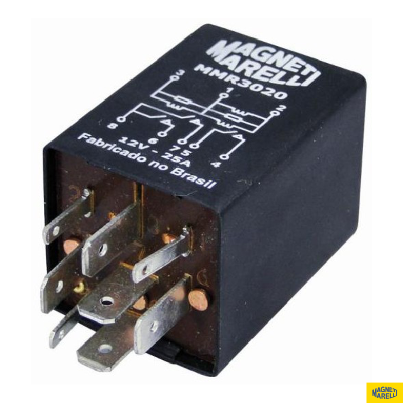 Relé 12V 25A - Magneti Marelli - MMR3020