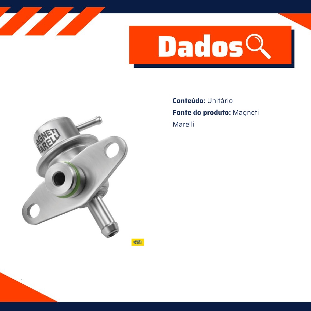 Regulador de Pressão para Mitsubishi Eclipse - Magneti Marelli - RP161002RI
