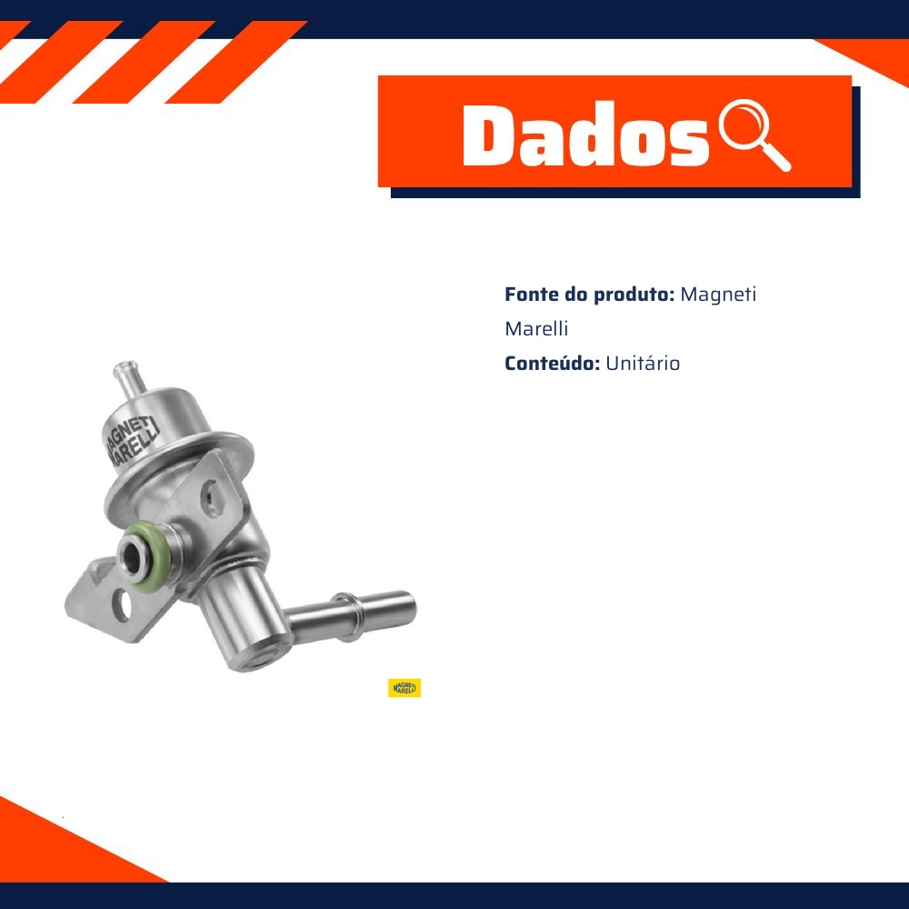 Regulador de Pressão para Ford Focus e Mondeo - Magneti Marelli - RP175002RI