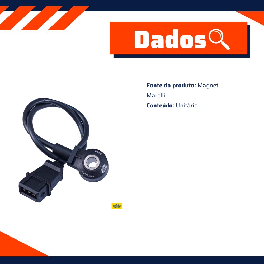 Sensor De Detonação - Magneti Marelli - SDM11002