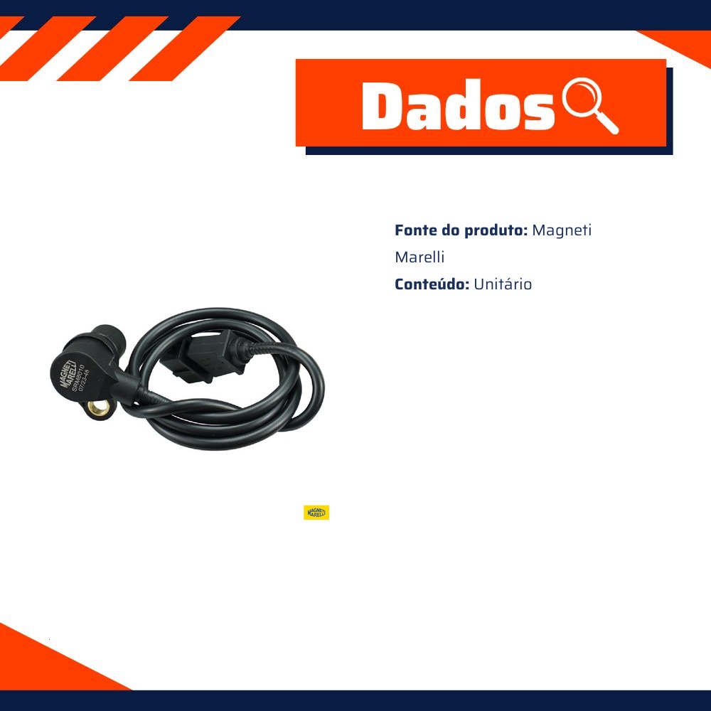 Sensor De Rotação - Magneti Marelli - SRM8010
