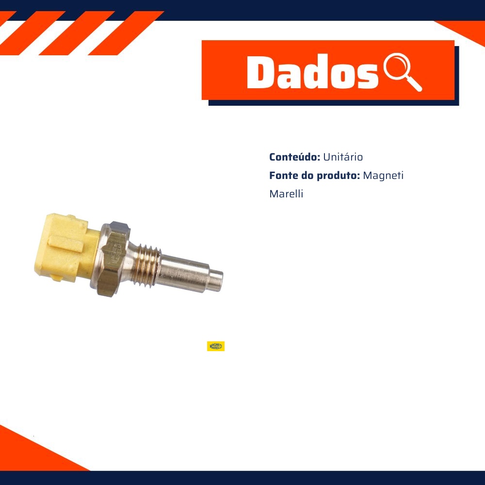Sensor De Temperatura De Água - Magneti Marelli - STAG04063