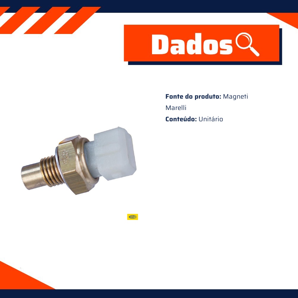 Sensor De Temperatura De Água - Magneti Marelli - STAG04038