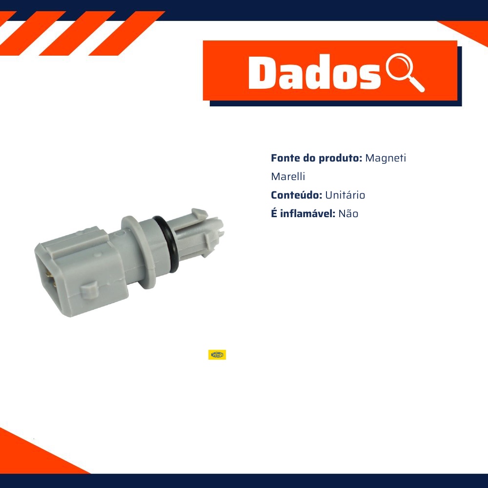 Sensor De Temperatura Do Ar - Magneti Marelli - STAR05071