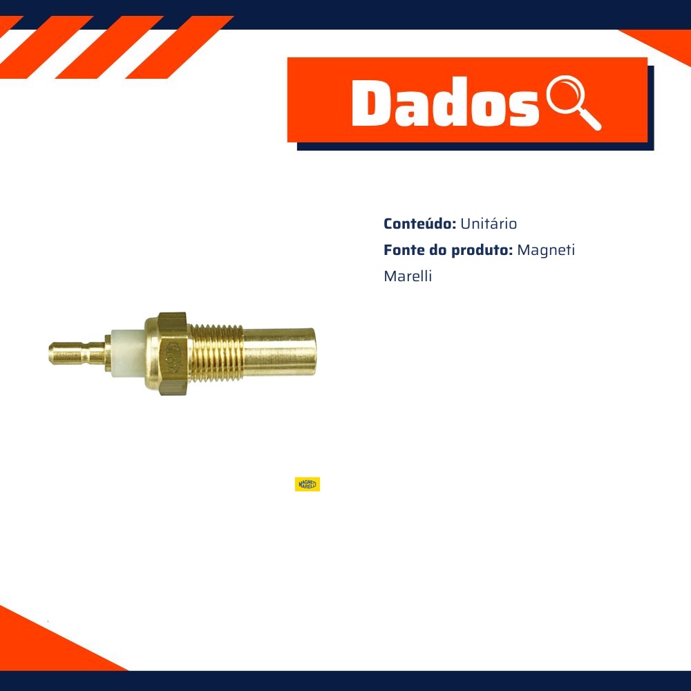 Sensor De Temperatura Do Painel - Magneti Marelli - STPA02043