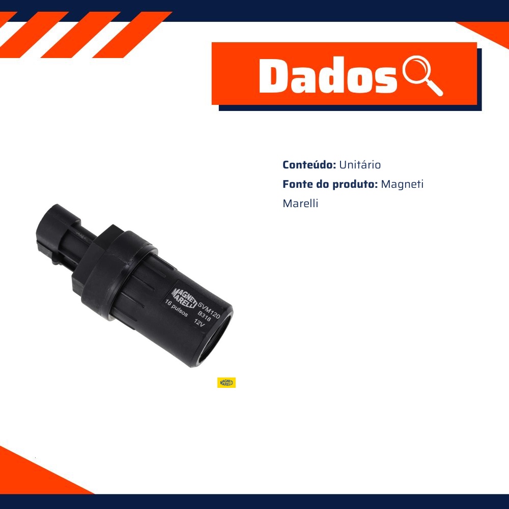 Sensor De Velocidade - Magneti Marelli - SVM120