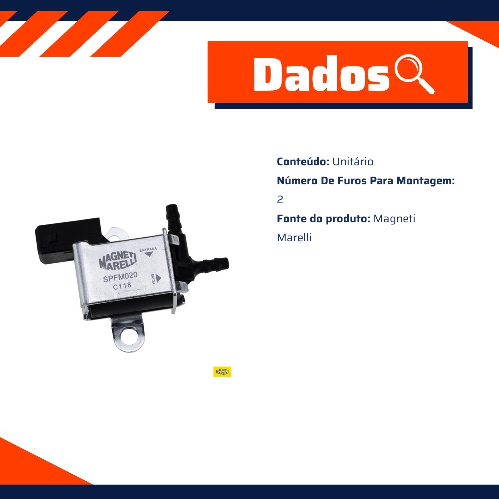 Solenóide De Partida A Frio - Magneti Marelli - SPFM020