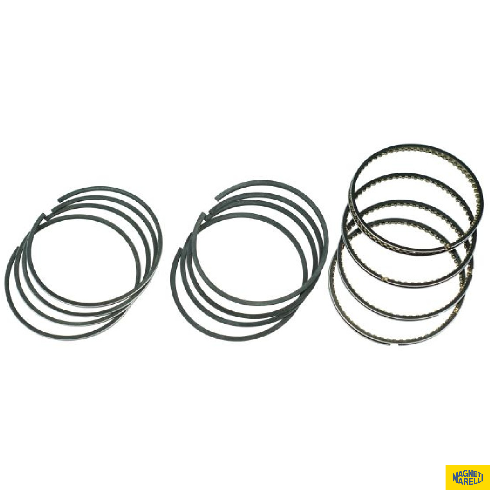 Jogo de Anéis do Pistão 1,00 4 Cilindros para Renault CLIO e Kangoo - Magneti Marelli - JA18002.100