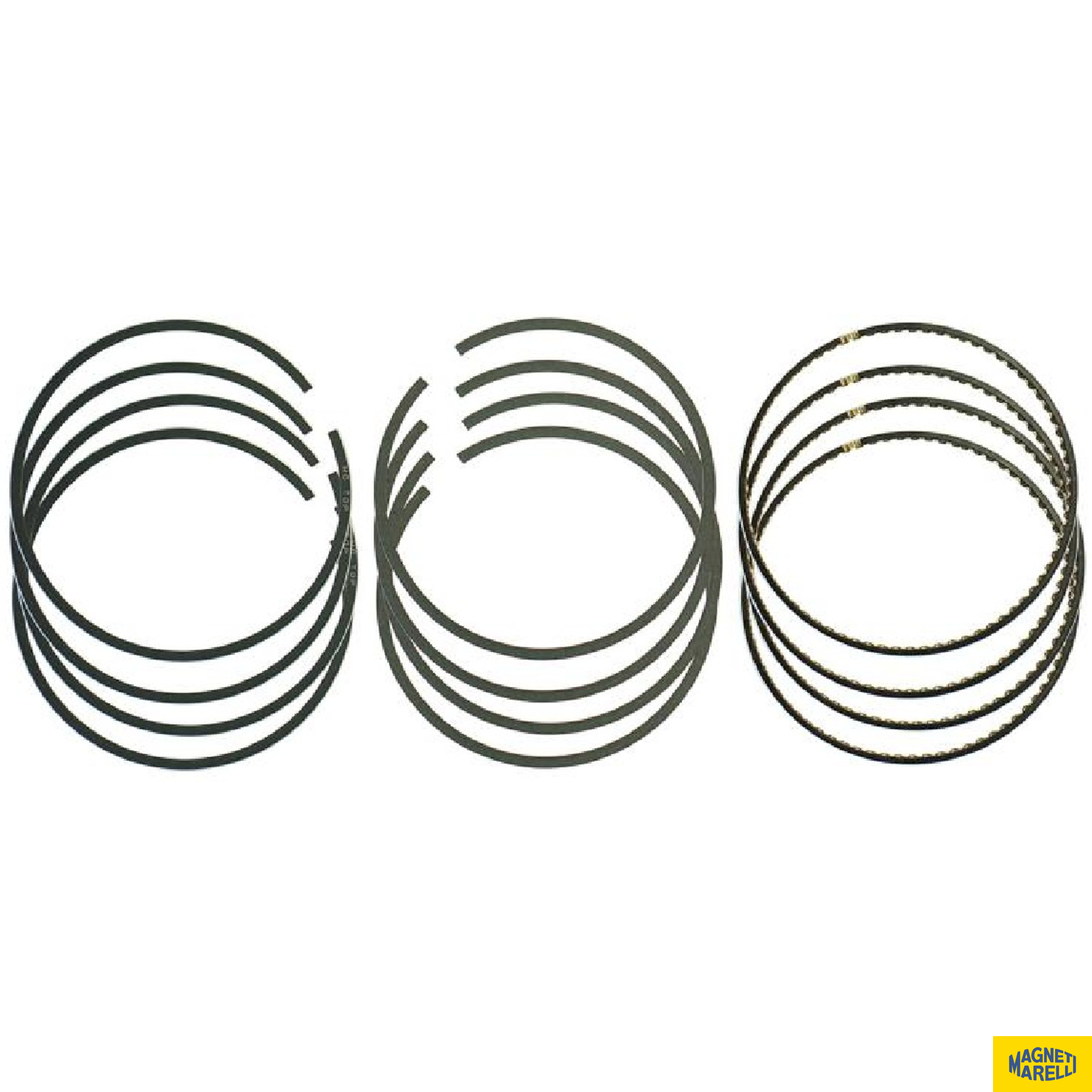 Jogo de Anéis do Pistão 0,50 4 Cilindros para Mitsubishi Lancer e Pajero Tr4 - Magneti Marelli - JA39002.50