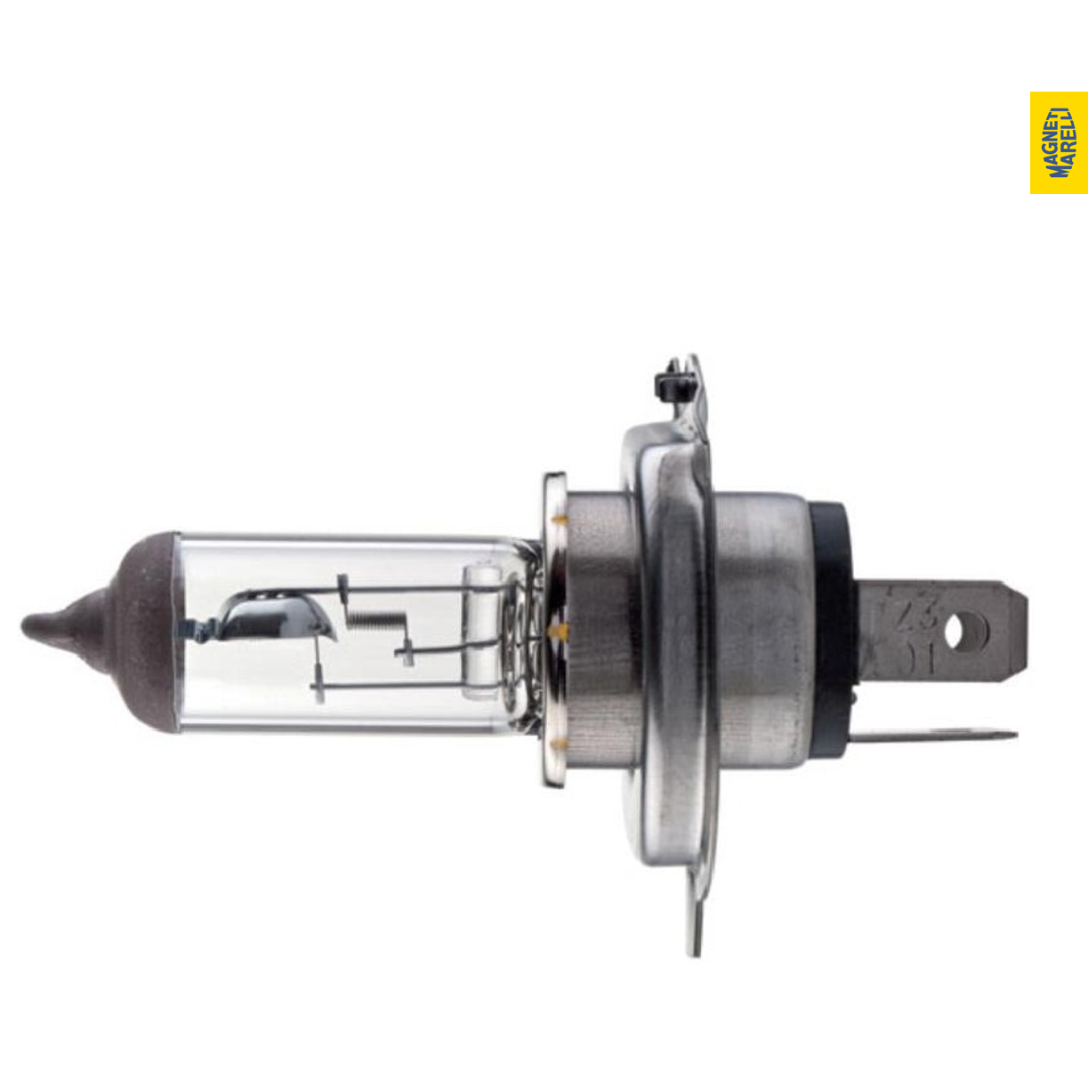 Lâmpada Farol Alto / Baixo / 12V 60/55W P43T H4 Moto - Magneti Marelli - LMM94193HD