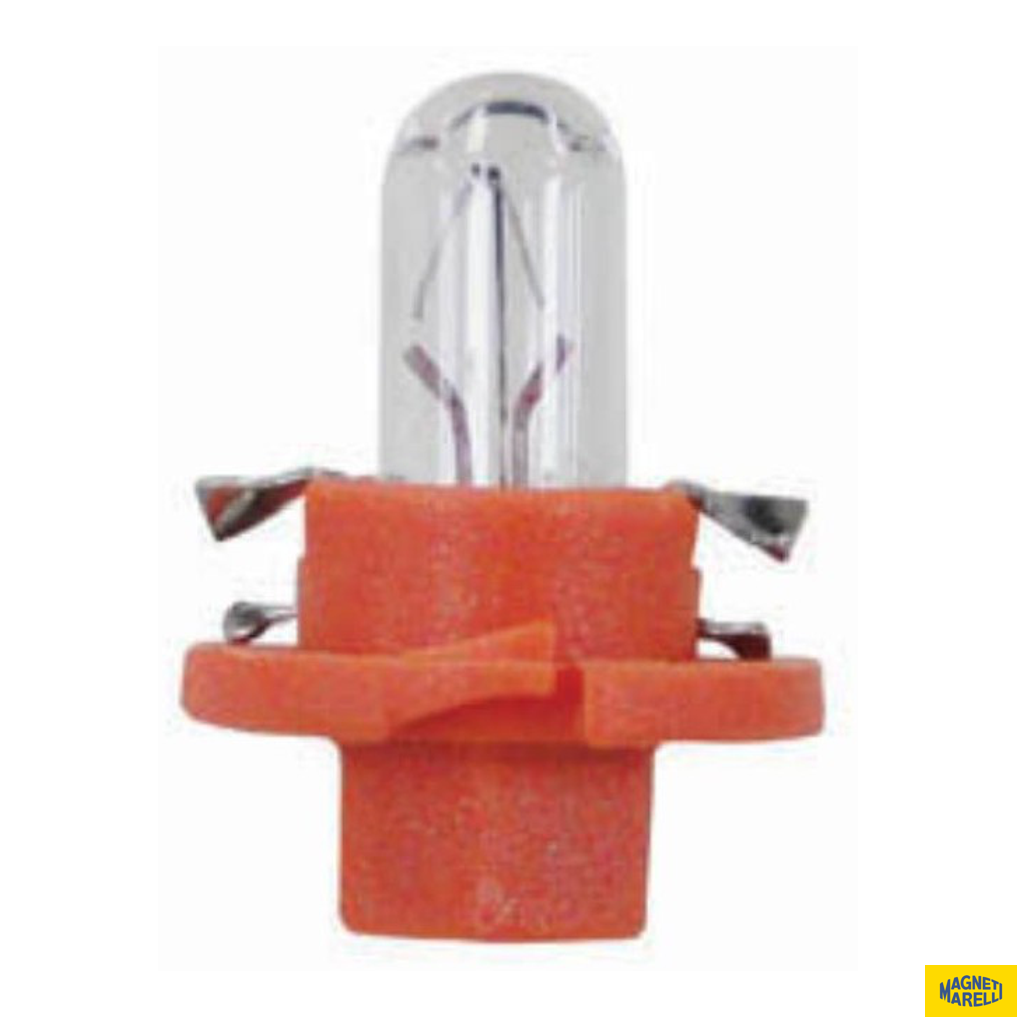 Lâmpada Luz Do Painel / 12V 1,1W Bx8,4D Laranja Standard Pinguinho - Magneti Marelli - LMM2473MFX6