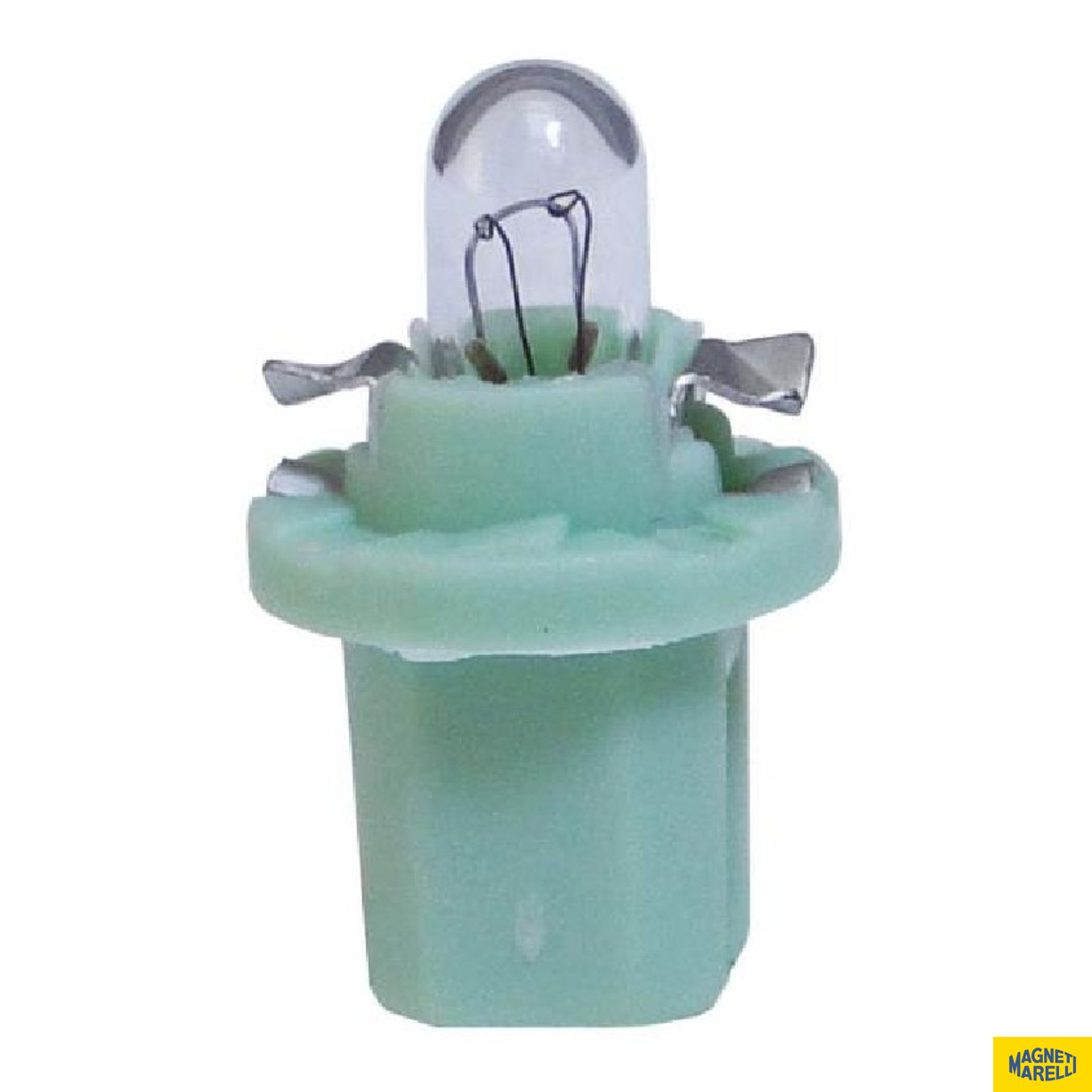 Lâmpada Luz Do Painel / 12V 2W Bx8.5D Verde Claro Standard Pinguinho - Magneti Marelli - LMM2722MFX
