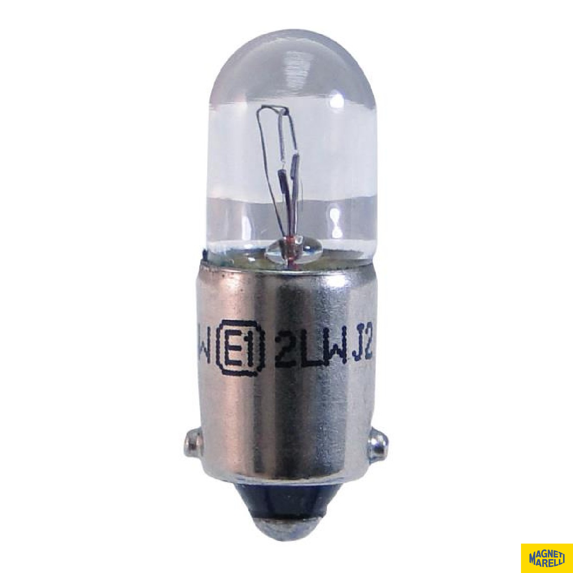 Lâmpada Luz Do Teto / 12V 4W Ba9S T4W Super - Magneti Marelli - LMM3893CB