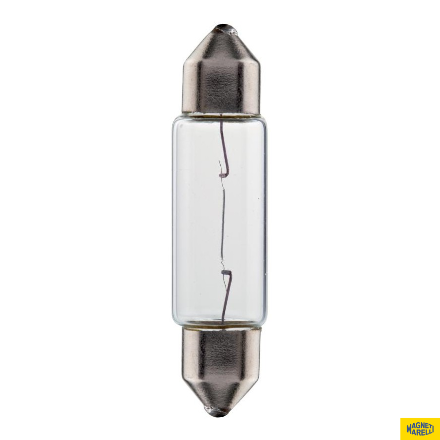 Lâmpada Luz Do Teto / 12V 5W Sv8.5 8 C5W 11*38 Standard Torpedo - Magneti Marelli - LMM6423