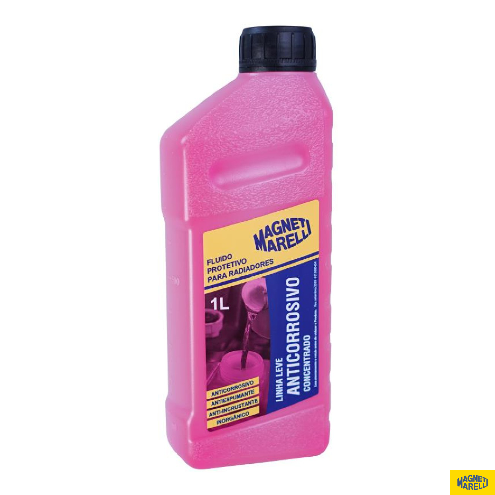 Aditivo para Radiador Rosa Concentrado Anticorrosivo Inorgânico 1 Litro - Magneti Marelli - FRMM6000