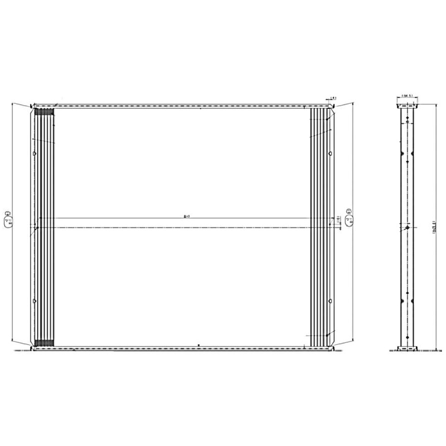 Bloco Para Radiador - Magneti Marelli - W2575001MM