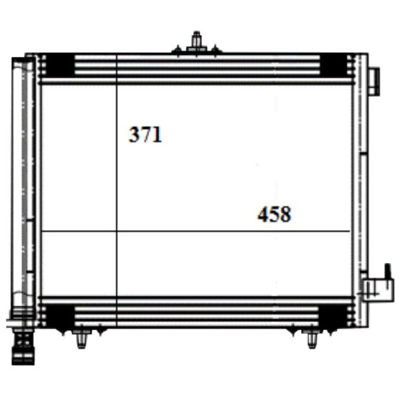 Condensador Do Ar Condicionado - Magneti Marelli - CMM5018CI