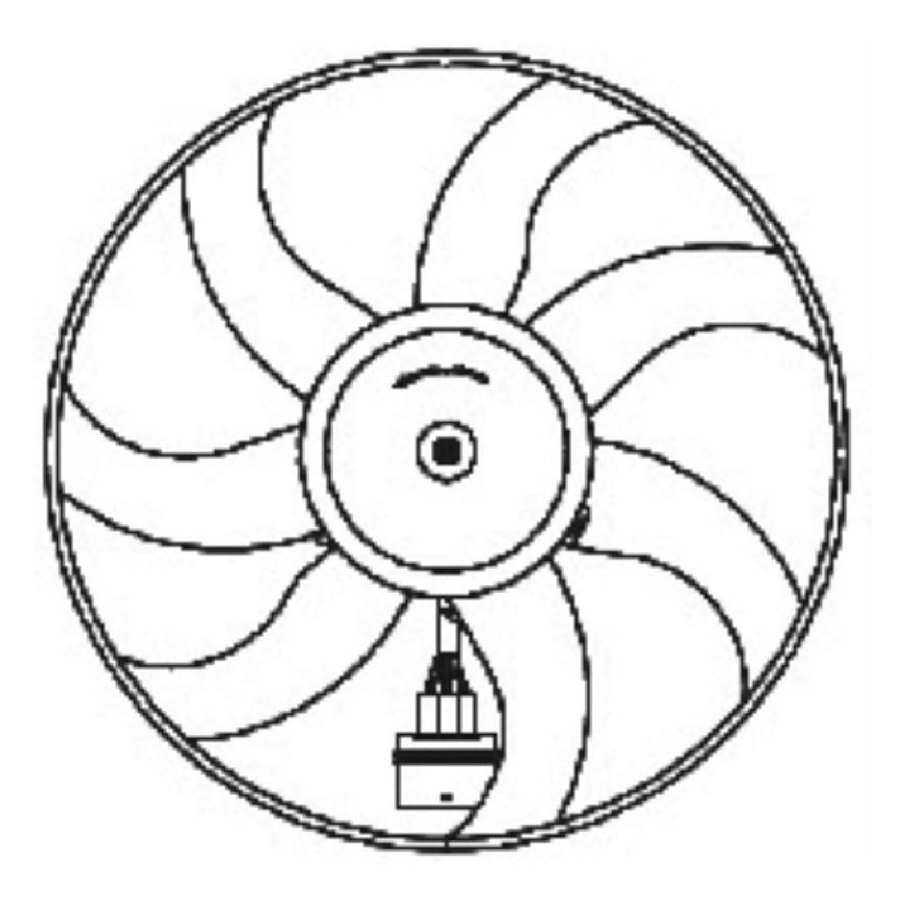 Eletroventilador - Magneti Marelli - EMM2046VW