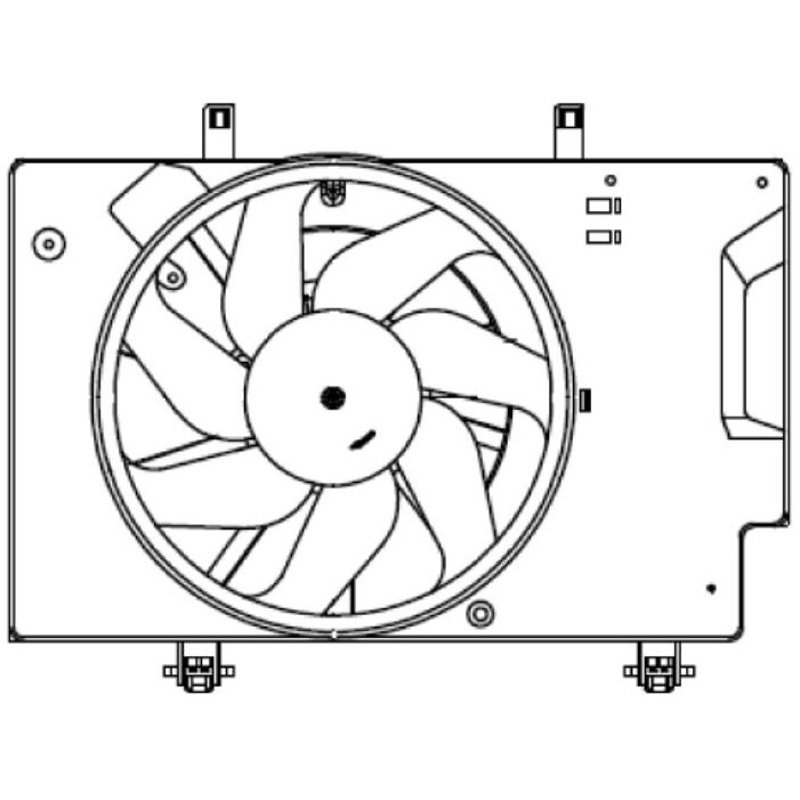 Eletroventilador - Magneti Marelli - EMM2063FD