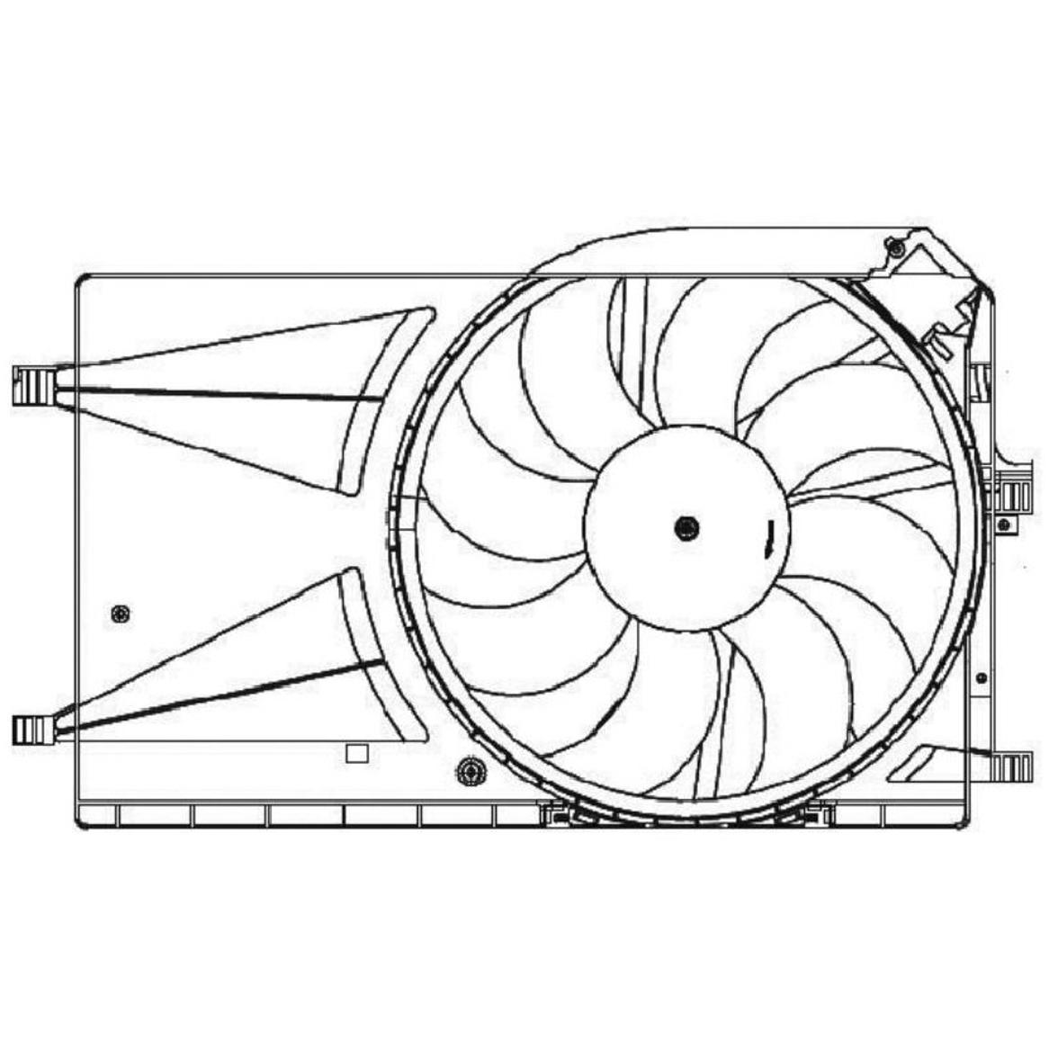 Eletroventilador - Magneti Marelli - EMM2041GM