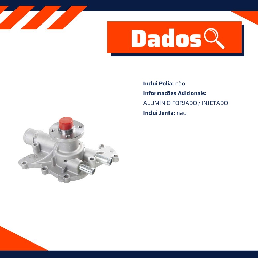 Bomba D'Água para Ford Explorer - Indisa - 204010