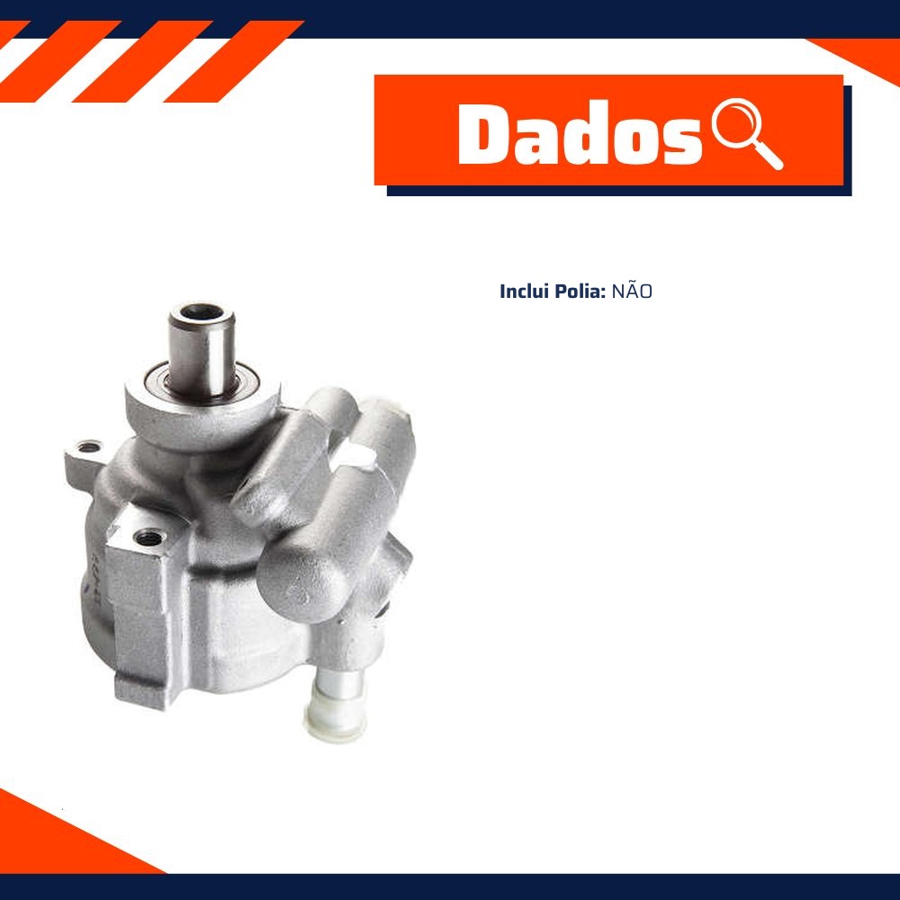 Bomba de Direção Hidráulica - Indisa - DH709008