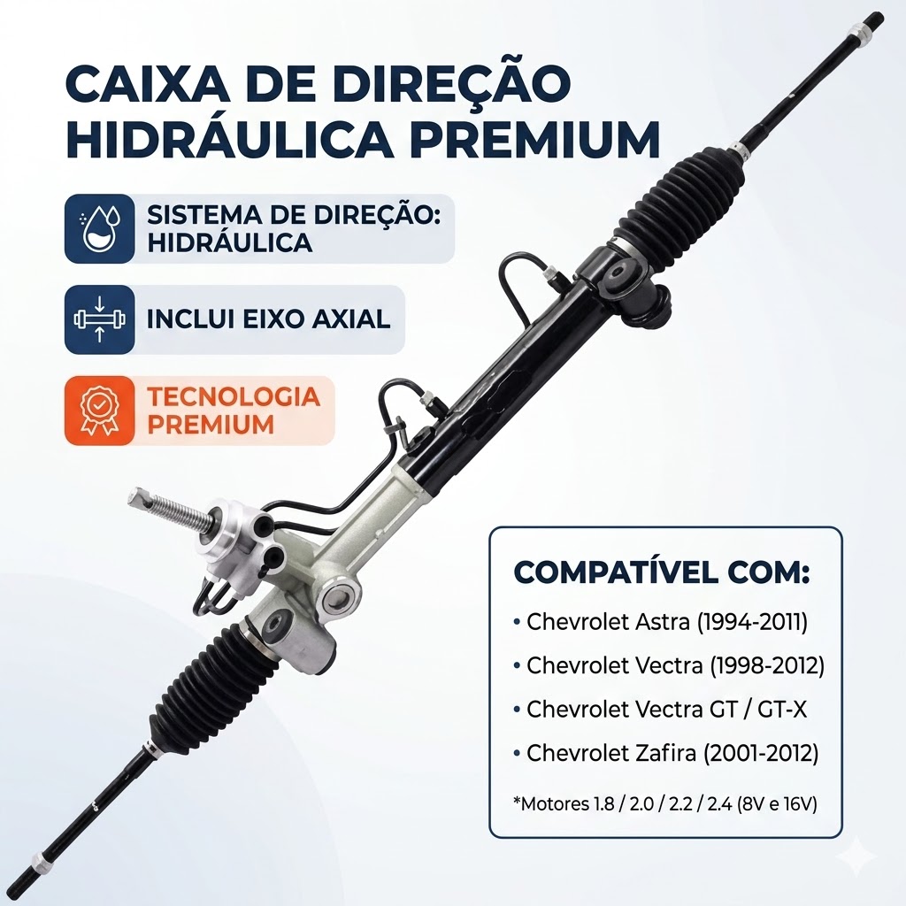 Caixa de Direção Hidráulica - Indisa - CX252119