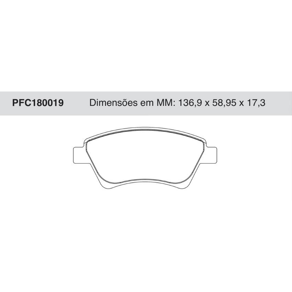 Jogo De Pastilha De Freio Dianteira - Cofap - PFC180019