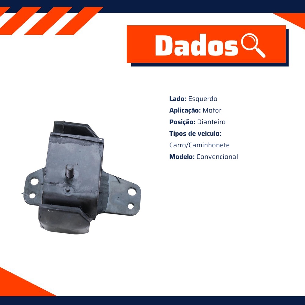 Coxim Convencional do Motor Dianteiro para Nissan Frontier e X-TERRA - Cofap - CXC29005