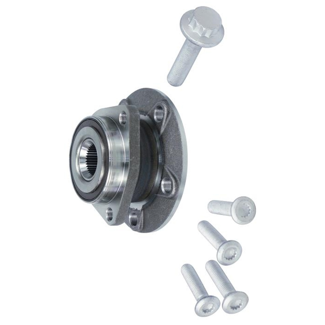 Cubo de Roda Dianteiro Direito ou Esquerdo 5 Furos 36 Dentes com Rolamento e ABS - Cofap - CRC01019
