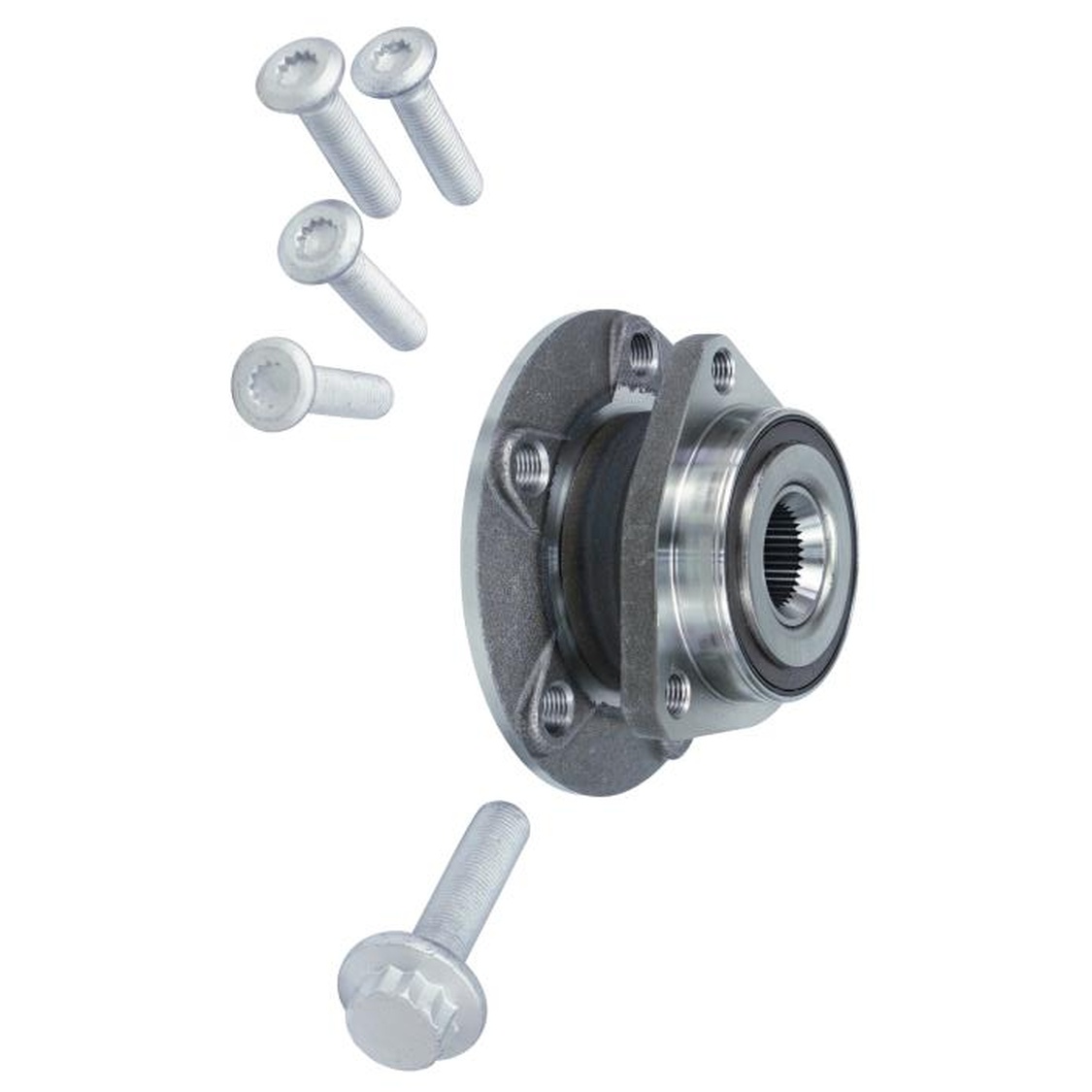 Cubo de Roda Dianteiro Direito ou Esquerdo 5 Furos 36 Dentes com Rolamento e ABS - Cofap - CRC01019