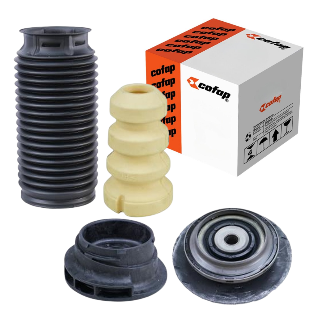 Kit para Amortecedor Dianteiro com Batente, Coifa e Coxim para Renault Master - Cofap - TKC18107