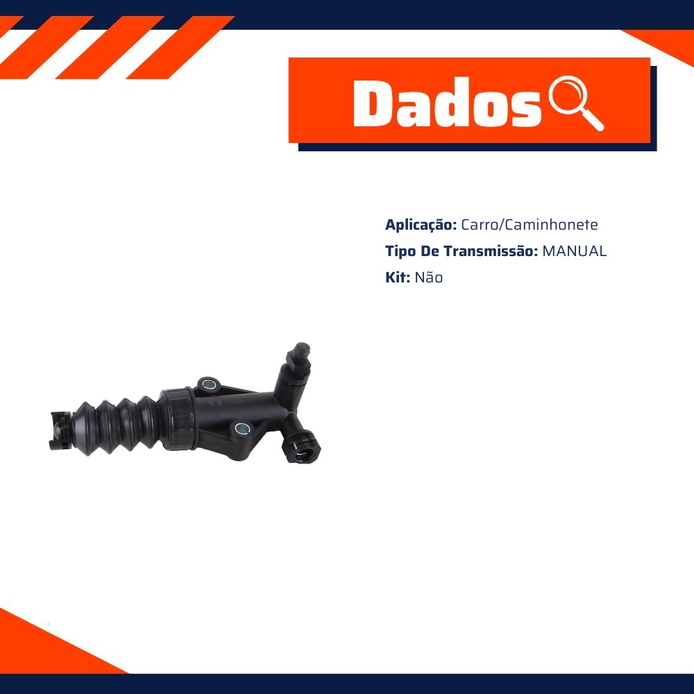 Cilindro Auxiliar de Embreagem  - Indisa - AH352241
