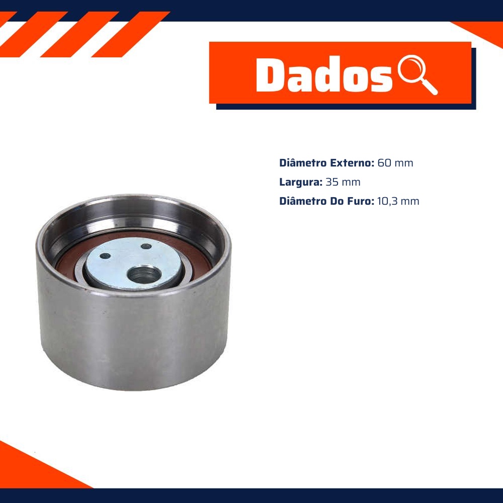 Tensionador da Correia Sincronizadora - Indisa - T852058