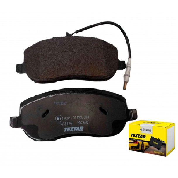 Pastilha de Freio para Citroen C8 e Peugeot 807 - Textar - 2026101