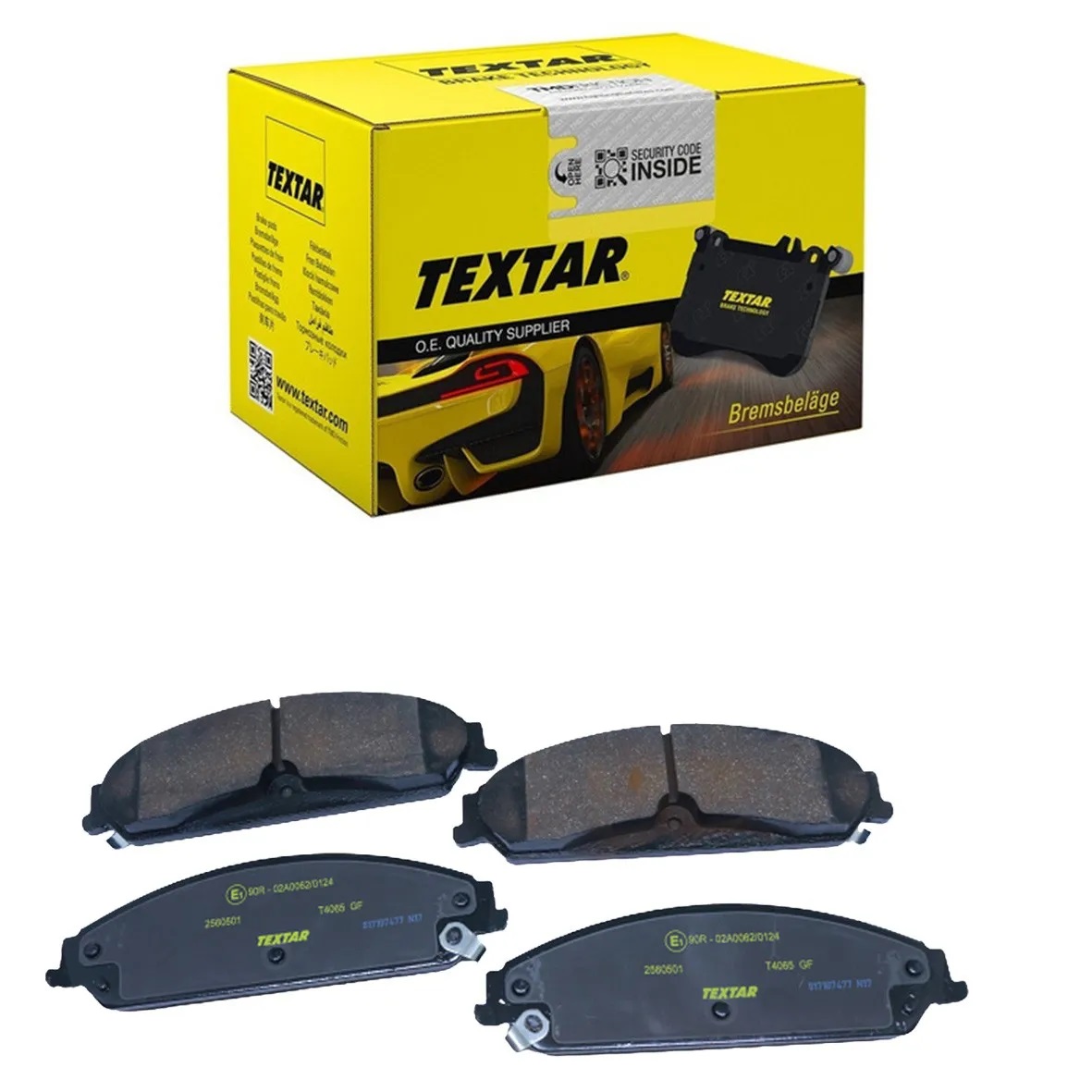 Pastilha de Freio para Chrysler 300C e 300C Touring - Textar - 2560501