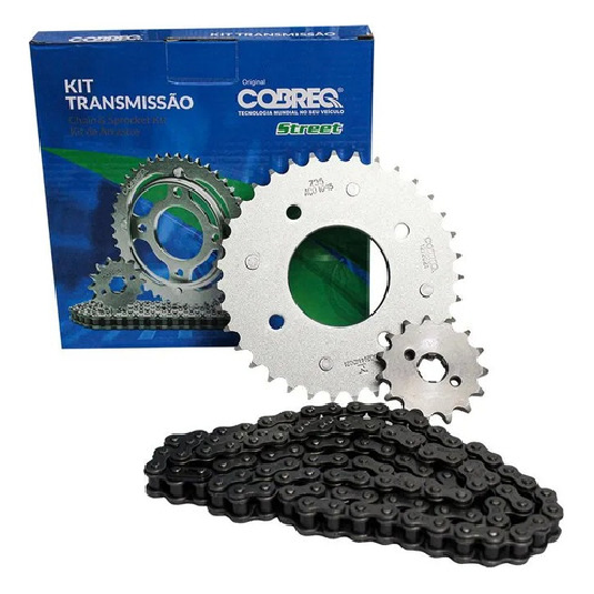 Kit Transmissão para Honda Biz 100 - Cobreq - 0001-KR