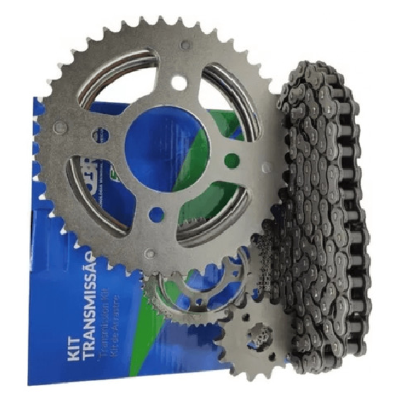 Kit Transmissão para Honda CG 125 - Cobreq - 0006-KR
