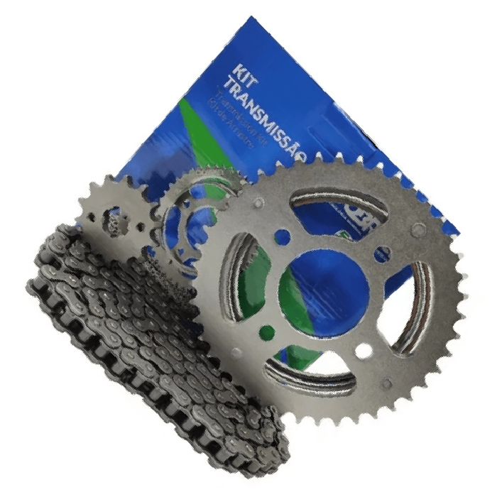 Kit Transmissão para Honda CG 125 - Cobreq - 0006-KR