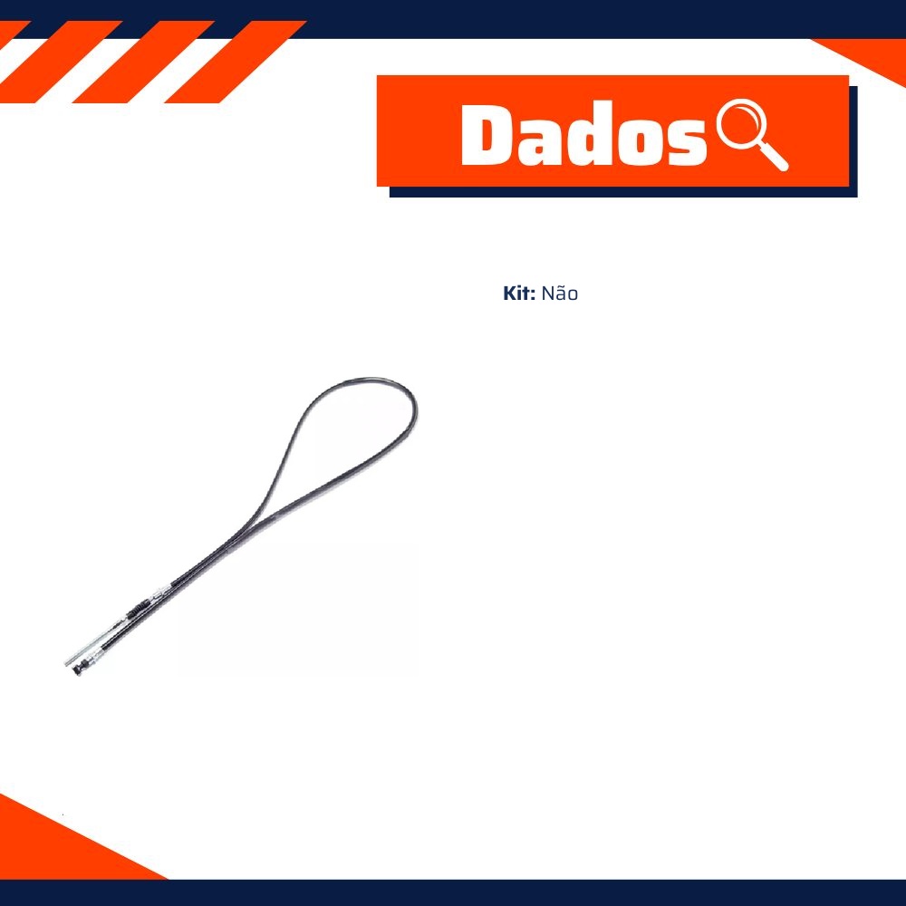 Cabo do Velocímetro para Honda Biz 125 - Cobreq - 0012-CABOV