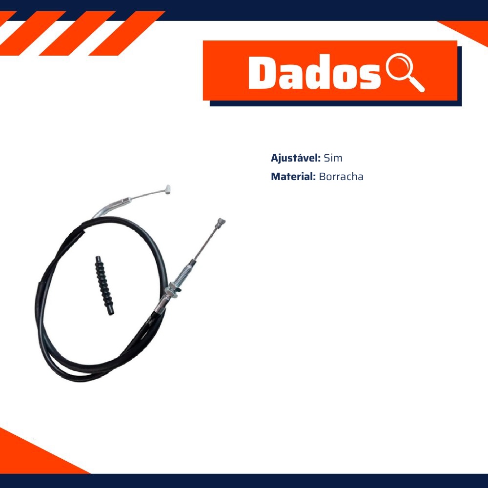 Cabo de Embreagem para Honda CB 250 Twister e CBX 250 Twister - Cobreq - 0014-CABOE