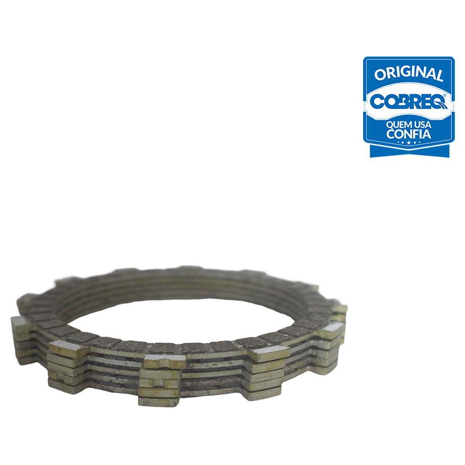 Disco de Embreagem para Suzuki Intruder 125 e YES 125 - Cobreq - 0019-DE