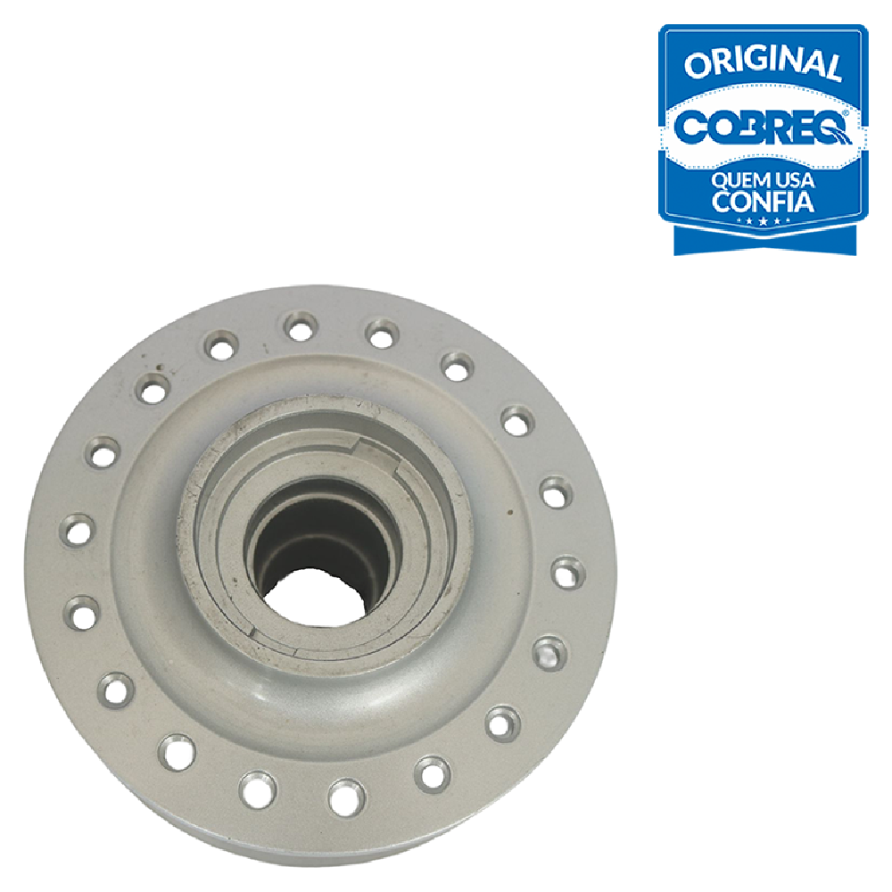 Cubo de Roda Dianteiro 36 Furos sem Rolamento para Yamaha YBR 125 FACTOR - Cobreq - 0021-CB