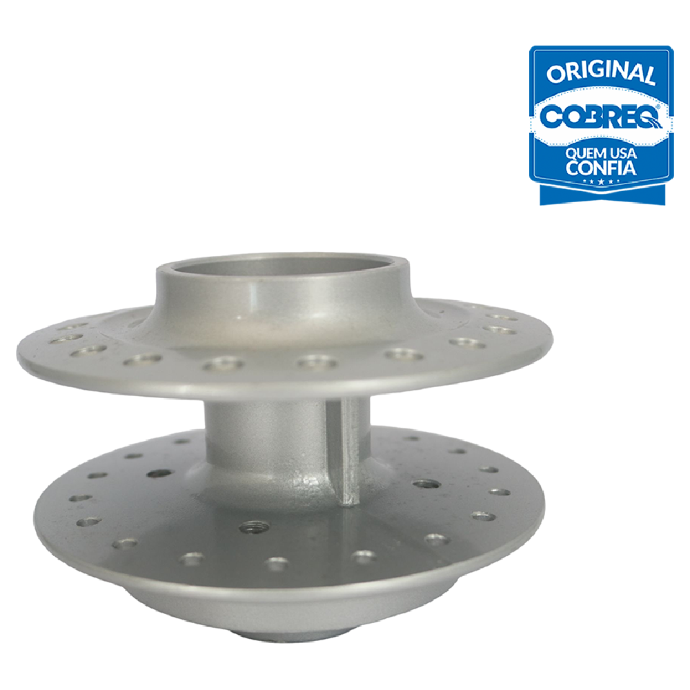 Cubo de Roda Dianteiro 36 Furos sem Rolamento para Yamaha YBR 125 FACTOR - Cobreq - 0021-CB