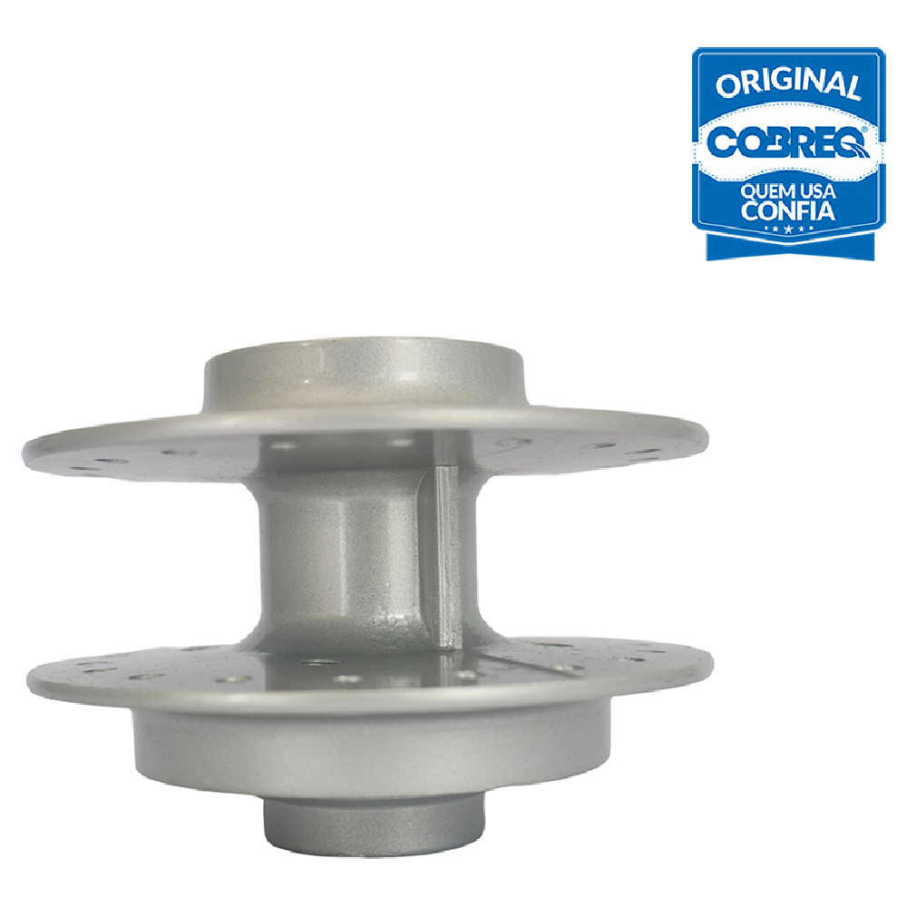 Cubo de Roda Dianteiro 36 Furos sem Rolamento para Yamaha YBR 125 FACTOR - Cobreq - 0021-CB