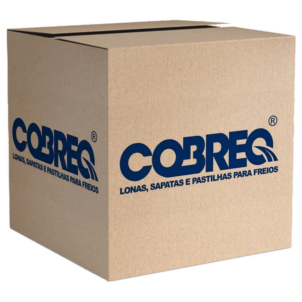 Lona de Freio Traseira - Cobreq - 0183T-140C