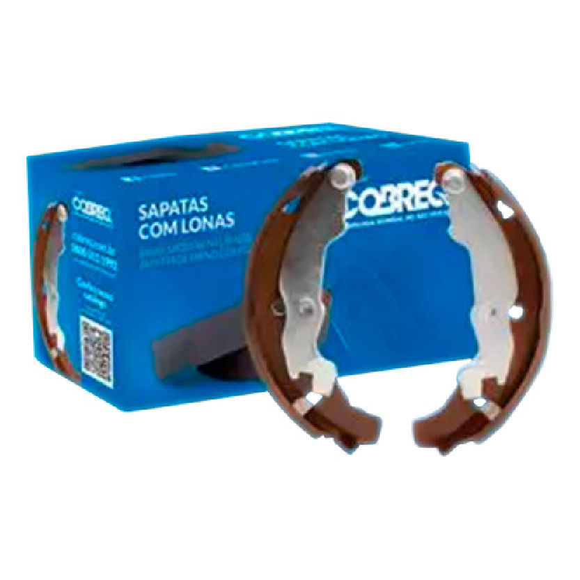 Sapata de Freio Traseira - Cobreq - 2800-CP