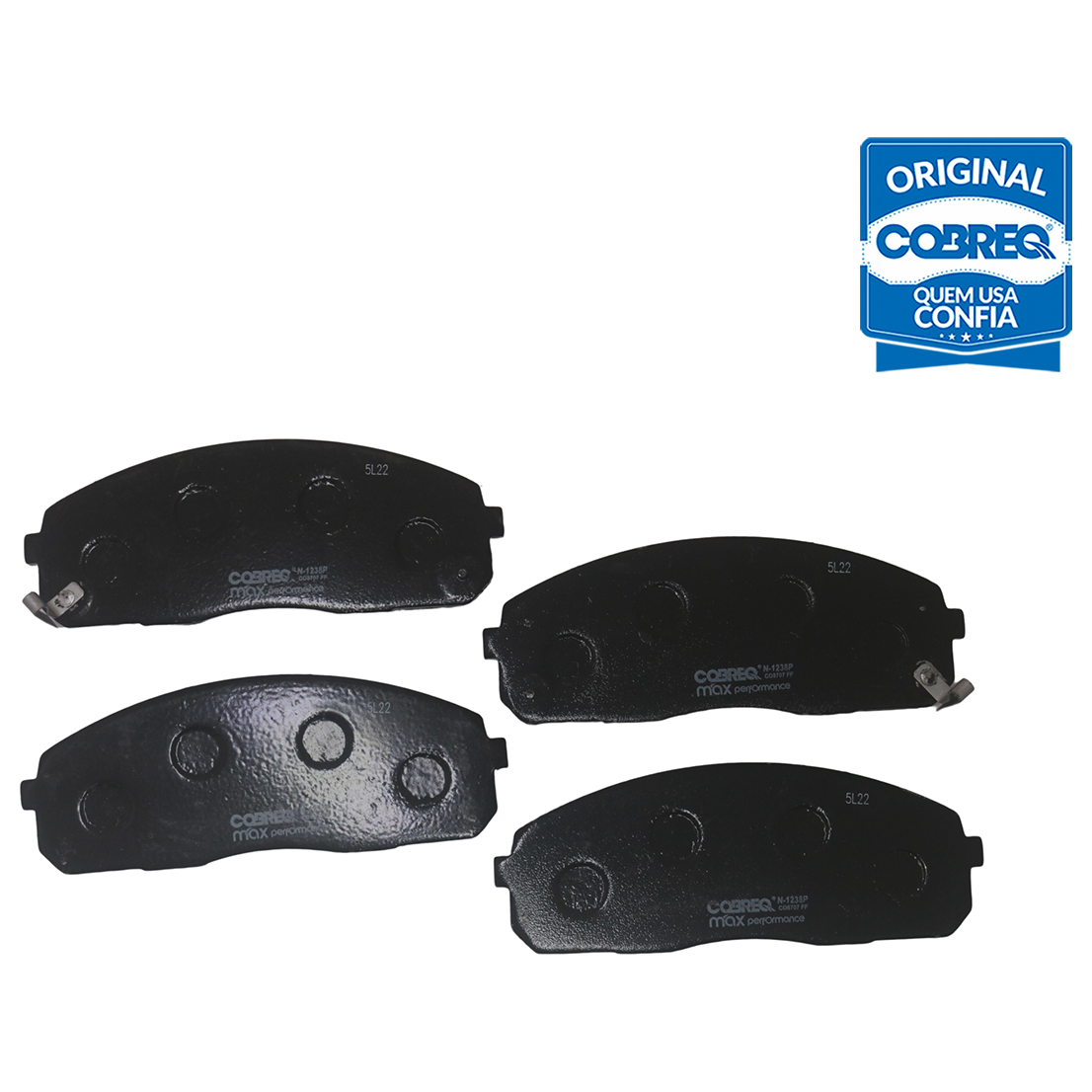 Pastilha de Freio Dianteira para Hyundai HR e KIA Carnival - Cobreq - N-1238P
