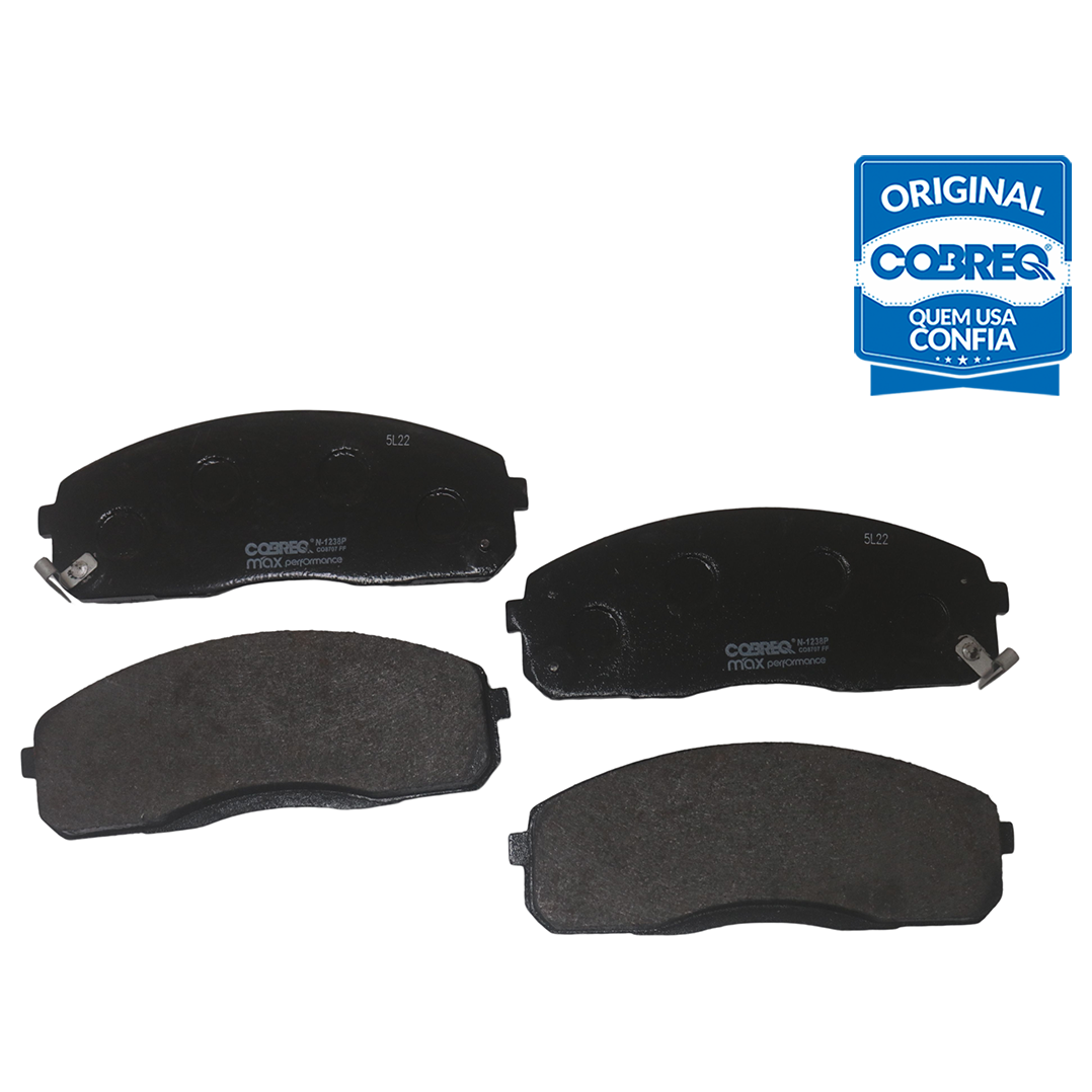 Pastilha de Freio Dianteira para Hyundai HR e KIA Carnival - Cobreq - N-1238P